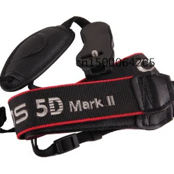 2 IN 1 Hand Grip Strap + Camera Shoulder Neck Strap for 5D Mark II 5D2 With Tracking Number