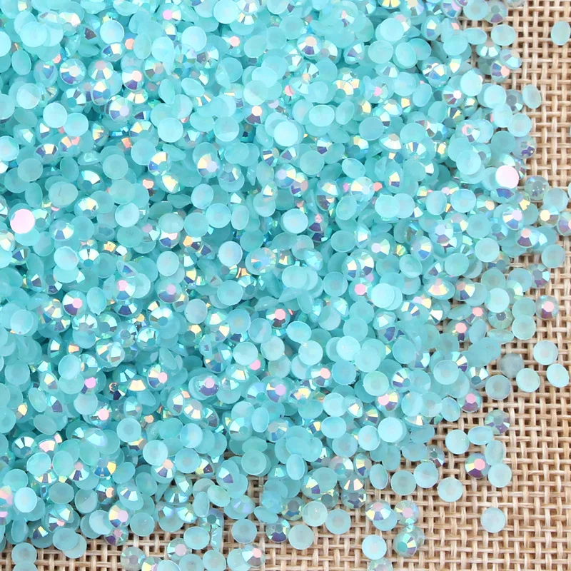 Alinacutle 20g Gems 4mm / 6mm Card Shakers Diamond Flat Back Crystal Acrylic Gemstone Nail Art Sequins Garment Paper Craft