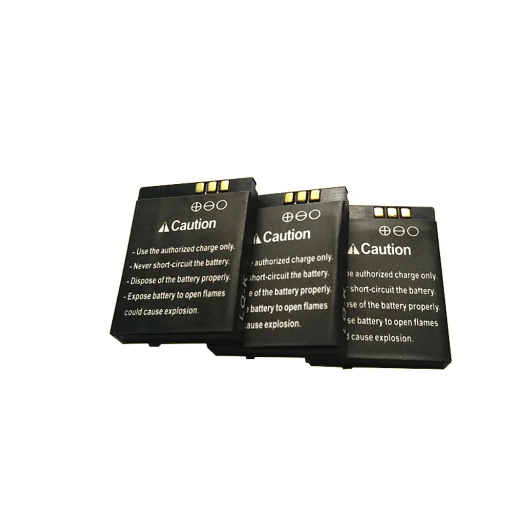 3pcs/lot 3.7V 380mAh Rechargeable Battery For Smart Watch dz09 SmartWatch Battery Replacement Battery For Smart Watch dz09