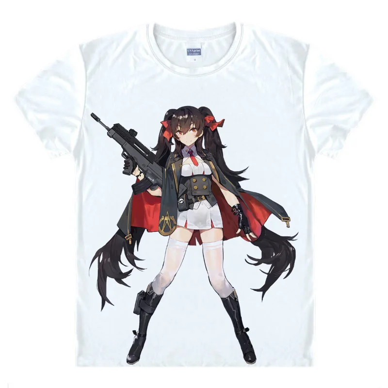 Girls Frontline T-Shirts Multi-style Short Sleeve Shirts Type97 Ayane Sakura Suomi AKI TOYOSAKI Cosplay Shirt