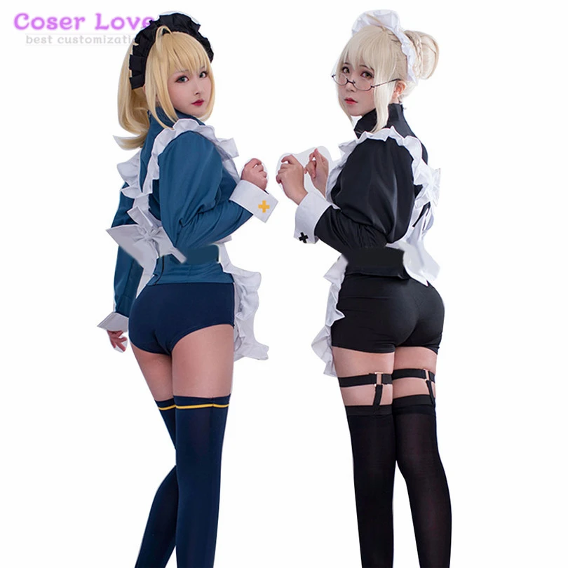 Fate Grand Order Mysterious Heroine X saber Berserker maid clothes Cosplay Costume Halloween Christmas New years