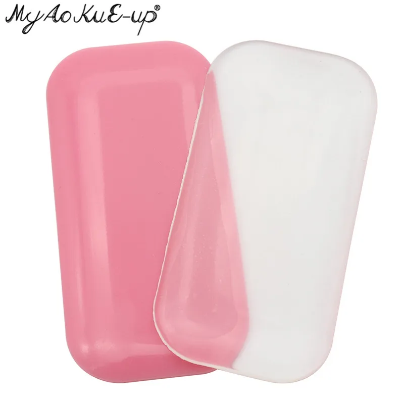 1 stücke Silikon Kleber Pad Dichtung Für Wimpern Verlängerung Kleber Halter 2mm Wimpern Kleber Palette Paste Kleber Pads Make-Up werkzeuge – Detail 1
