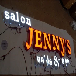 Letras de canal LED de acrílico para exteriores, letreros LED iluminados frontales hechos a medida, logotipo de la empresa, venta directa de fábrica