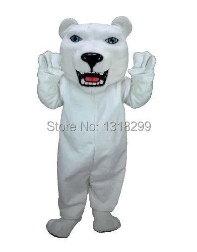 mascot Polar Bear mascot costume white bear fancy dress fancy costume cosplay theme mascotte carnival costume kits