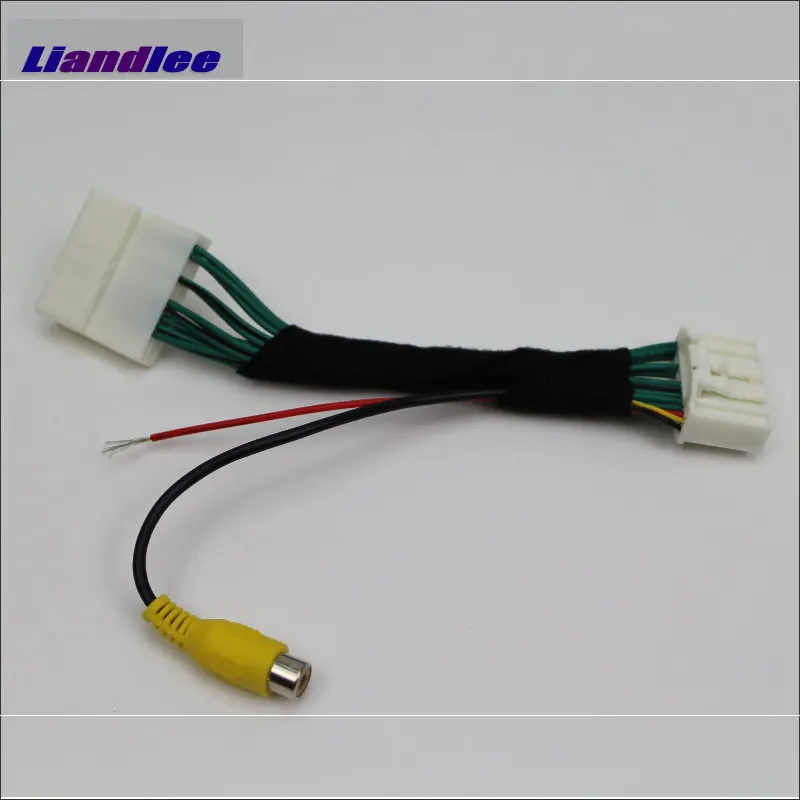 

Liandlee For Mazda CX-3 Maxx Neo 2015/2016/2017 Adapter Connector Wire Cable Rear View Camera / Original Video Input Switch RCA