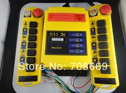 1 Speed 2 Transmitters 8 Channels Hoist Crane Radio Remote Control System A100