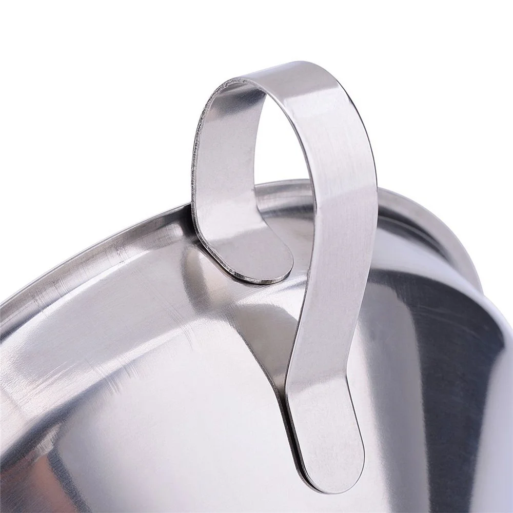 13mm 304 Rvs Multifunctionele Rvs Keuken Trechter Met Handvat en Afneembare Zeef