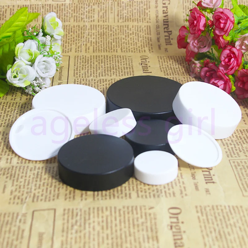 3g 5g 10g 15g 30g 50g 80g Refillabe Bottles Black Or White Jar Face Cream Or Eye Cream Jar  Skin Care Products Packages