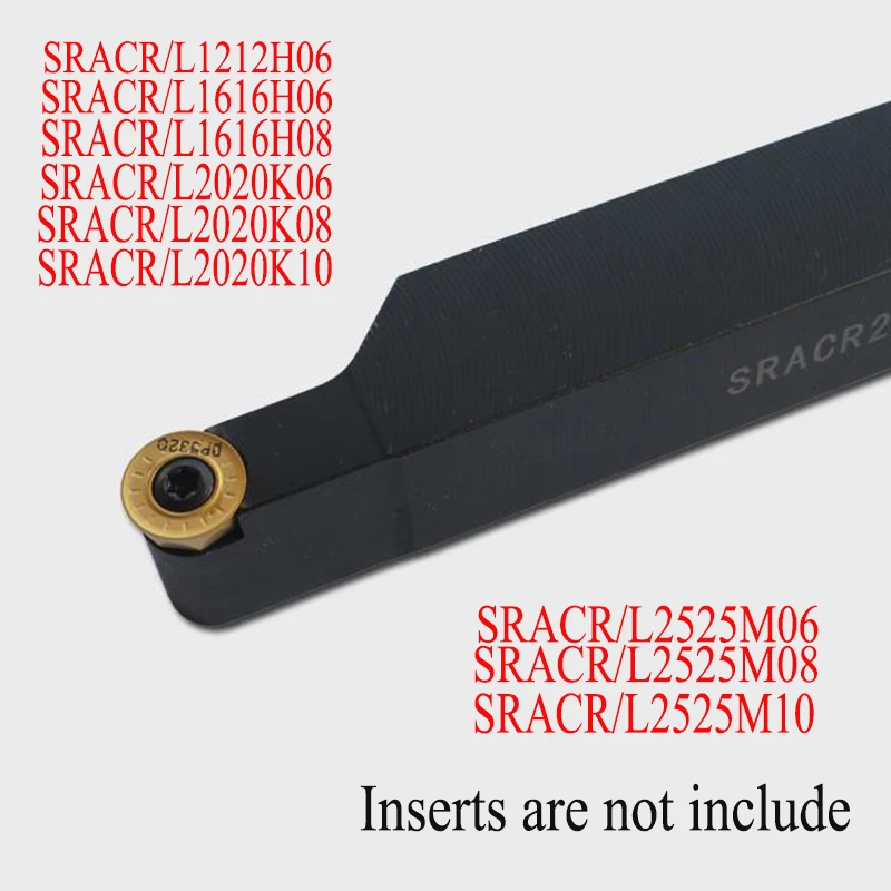 SRACR1212H06/SRACL1212F06/SRACR1616H06/SRACL1616H06/SRACL1616H06/SRACL1616H08/SRACR2020K06/SRACR2020K08/SRACR2525M06 ホルダー cnc
