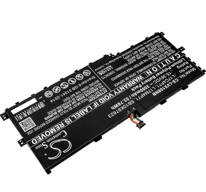 Cameron Sino 3500mah battery for LENOVO ThinkPad X1 Yoga 2018 L17C4P71 L17M4P71 SB10K97623 SB10K97624 batteries