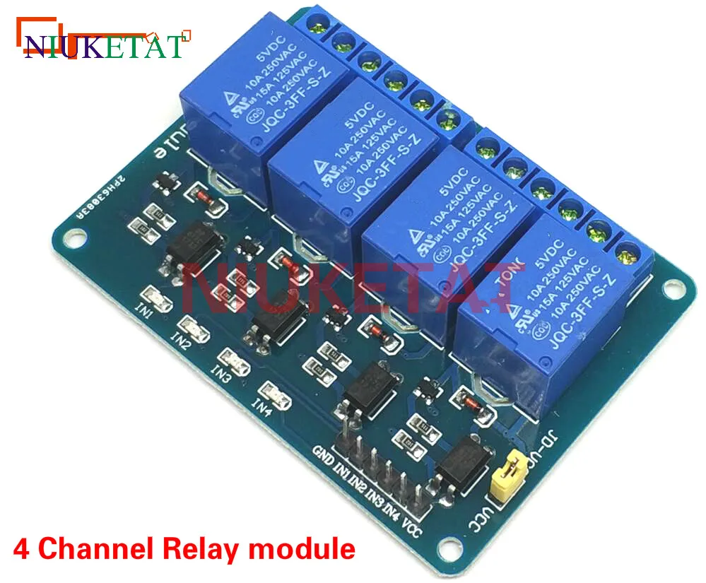 4 Channel Relay relay expansion board  4 channel 5V 4-Channel Relay 5V 4-road relay module 