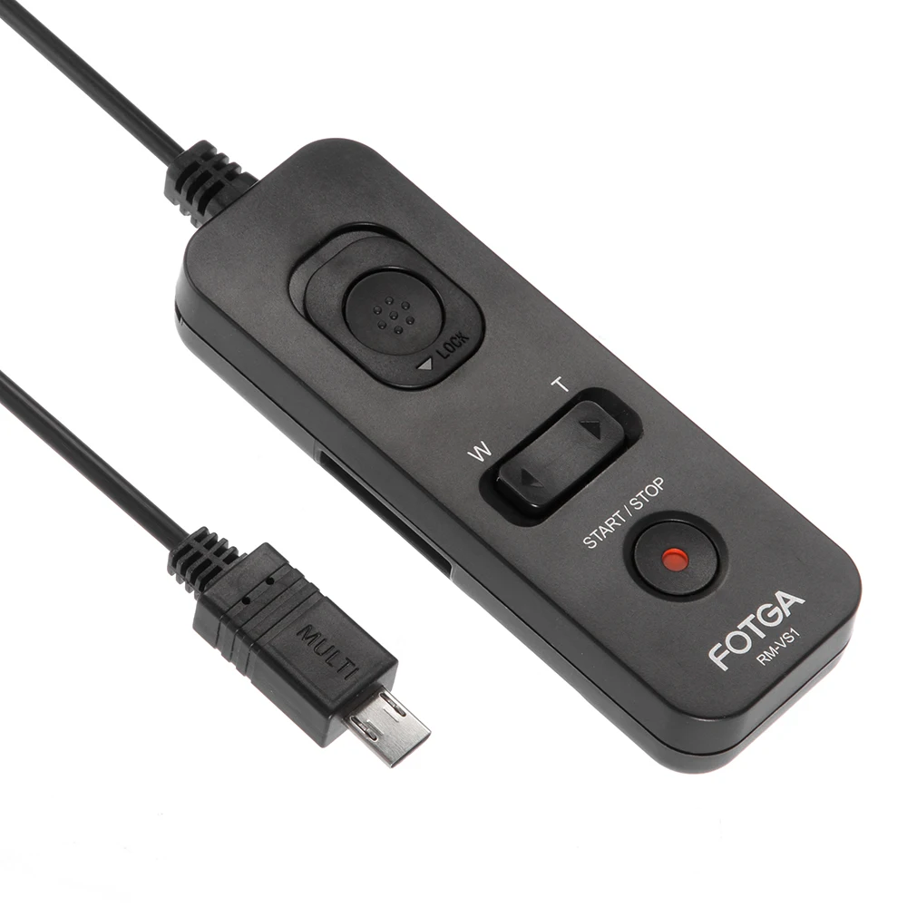 FOTGA Universal FOTGA RM-VS1 Remote Control Shutter Release Timer For SONY A7 A7R RX10 ILCE-7 Cameras As RM-VPR1