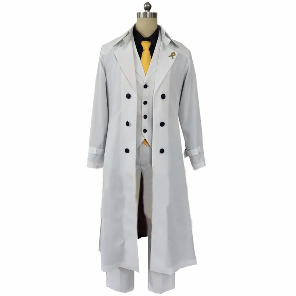 

Bungo Stray Dogs: DEAD APPLE Armed Detective Agency Osamu Dazai White Uniform Cosplay Costume A018