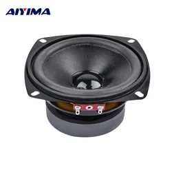 AIYIMA 1Pcs 4Inch Portable Full Range Audio Speaker 8 Ohm 50W Computer woofer Speakers DIY For Home Theater