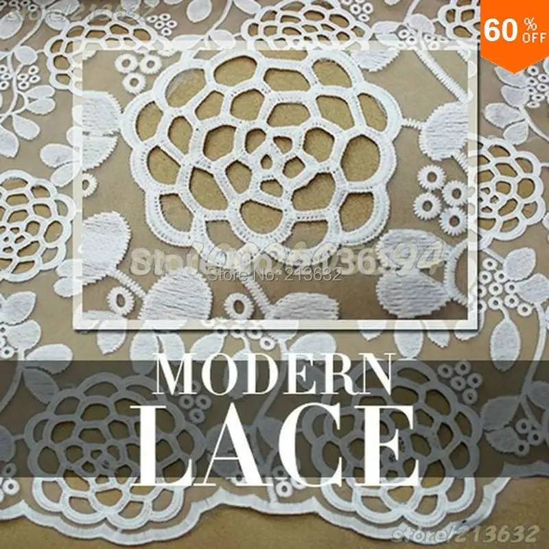 

PQYY56 african guipure lace water soluble chemical lace guipure lace fabric hollow out african lace fabrics high quality tecido