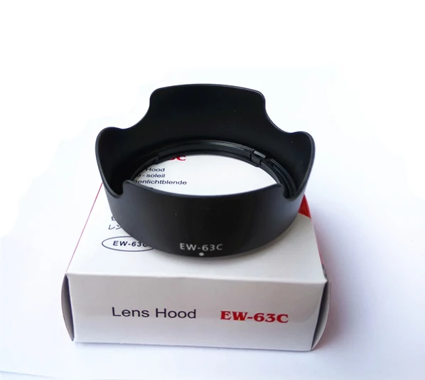 

10pcs/lot EW-63C EW63C Flower shape Lens Hood for Canon EF-S 18-55mm f/3.5-5.6 IS STM