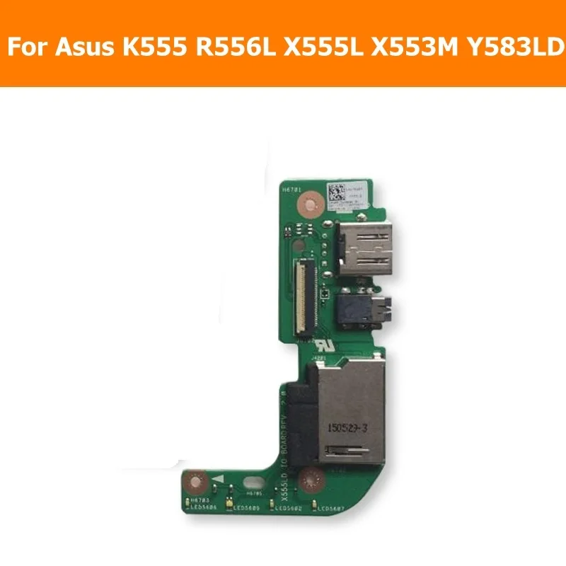 USB date charge dock flex cable For Asus K555 R556L X555L X553M Y583LD USB & Hard Disk connector PCB flex cable +jack port board