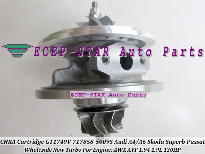 Turbo Cartridge CHRA 717858 712077 716215 717858-0009 717858-0005 717858-0006 717858-0007 712077-0001 716215-0001 Passat B6 1.9L