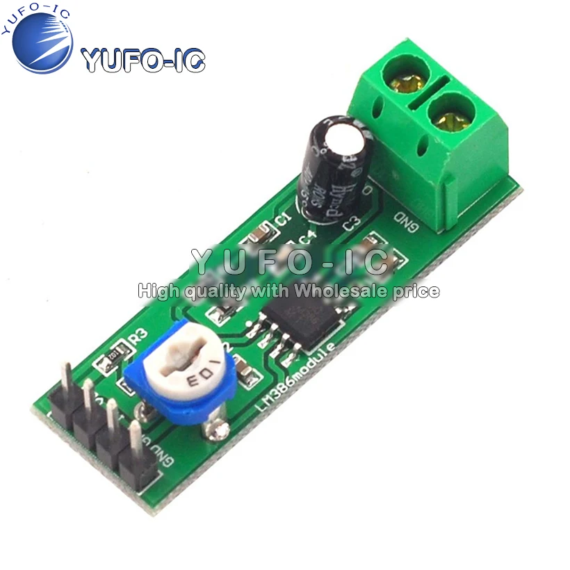 200 Times The LM386 Audio Amplifier Gain Module