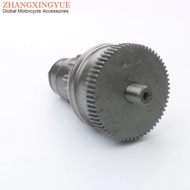 Scooter Starter Motor Clutch Gear for GILERA Dna Gp Experience 50 Easy Moving50 Ice 50 Typhoon 50cc 14T/63T 100254670 2T