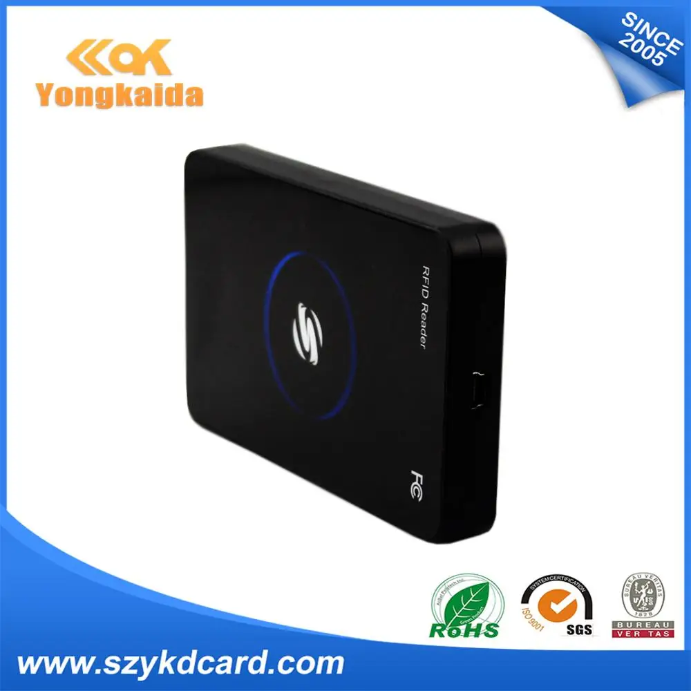 13.56MHZ ISO14443A protocol usb desktop Access control reader contactless HF RFID reader