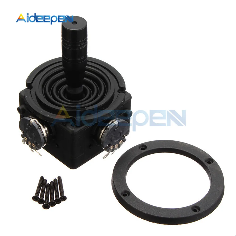 JH-D202X-R2/R4 5K Electric Joystick Potentiometer 2-axis 2D Monitor Keyboard Ball Joyrode Controller