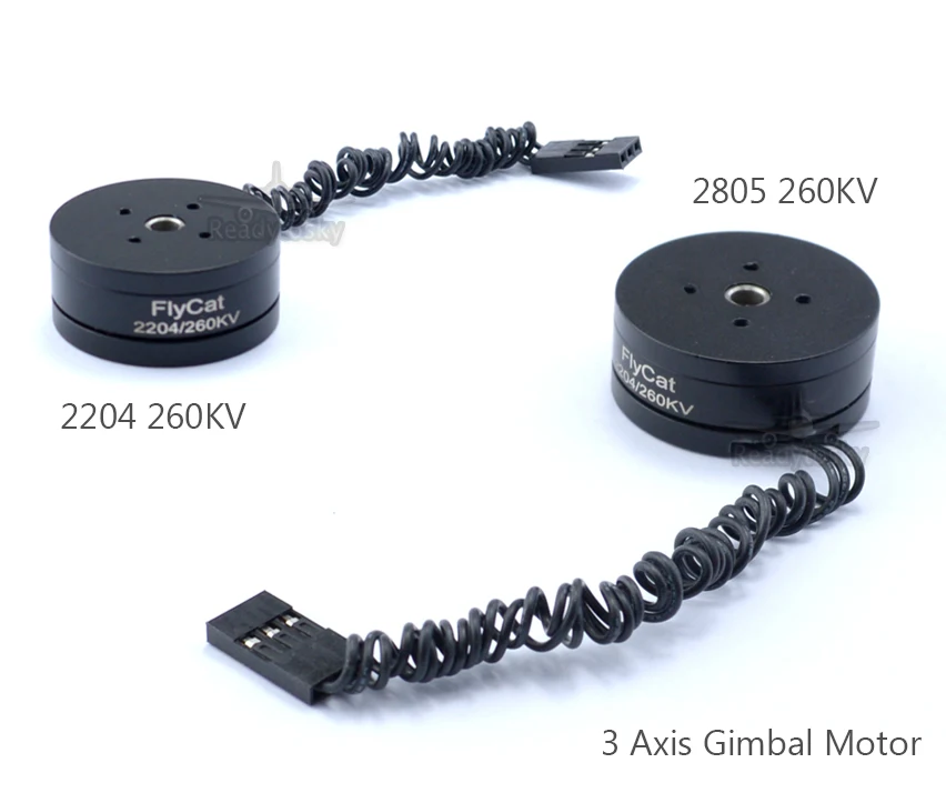 2204 260KV / 2805 140KV Motor Brushless Gimbal Motor for 3 Axis Brushless Gimbal S500 Quadcopter