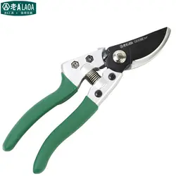 LAOA 8.5inch SK5 Garden Scissors High quality Stainless Steel Scissor for Household and Garden Pruning Shears