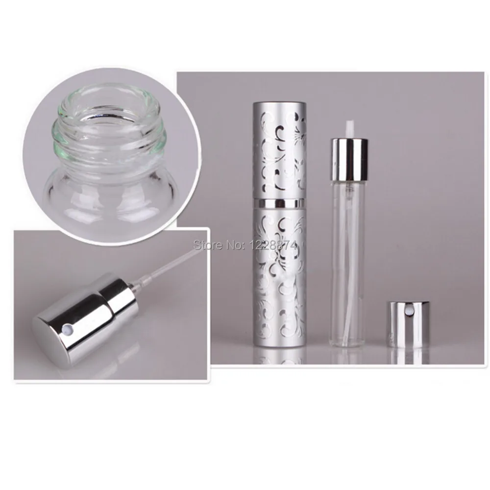 Mini 10 ML Xách Tay Spray Chai Refillable Nước Hoa Rỗng Atomizer Spray Chai Du Lịch Phụ Kiện Scent Pump Container Mỹ Phẩm