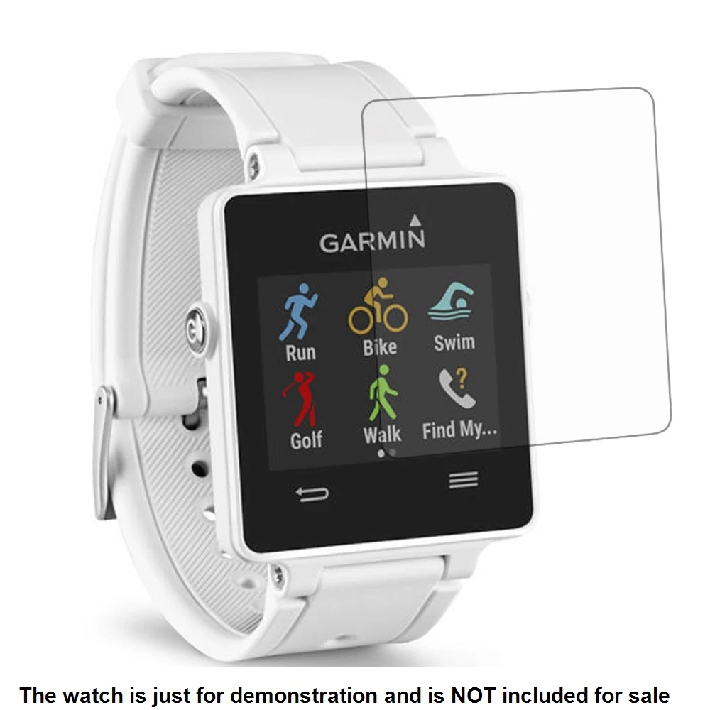 Película de proteção de tela lcd transparente 3x, para garmin sports vivoactive, acessório esportivo