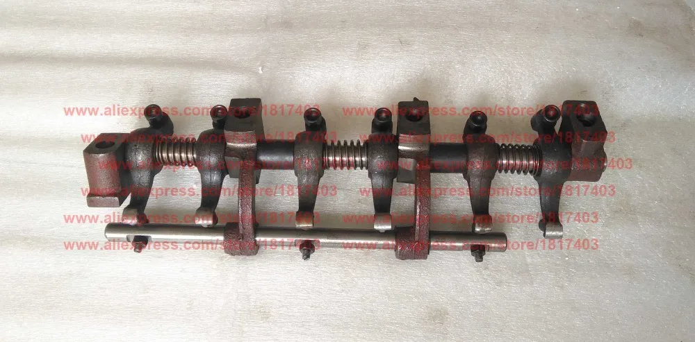 TY395.1.3.2-1 Rockshaft + TY395.1.2-2 Decompression shaft + TY295.1-23 Rocker arm + TY295.1-10 + TY295.1-11, TY395IT, TY3100IT