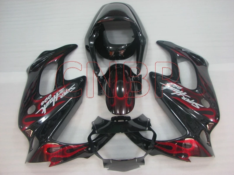 Full Body Kits for Honda VTR1000F 1995 - 2005 Red Black Flame Abs Fairing VTR 1000F 95 96 Body Kits VTR 1000F 99 00