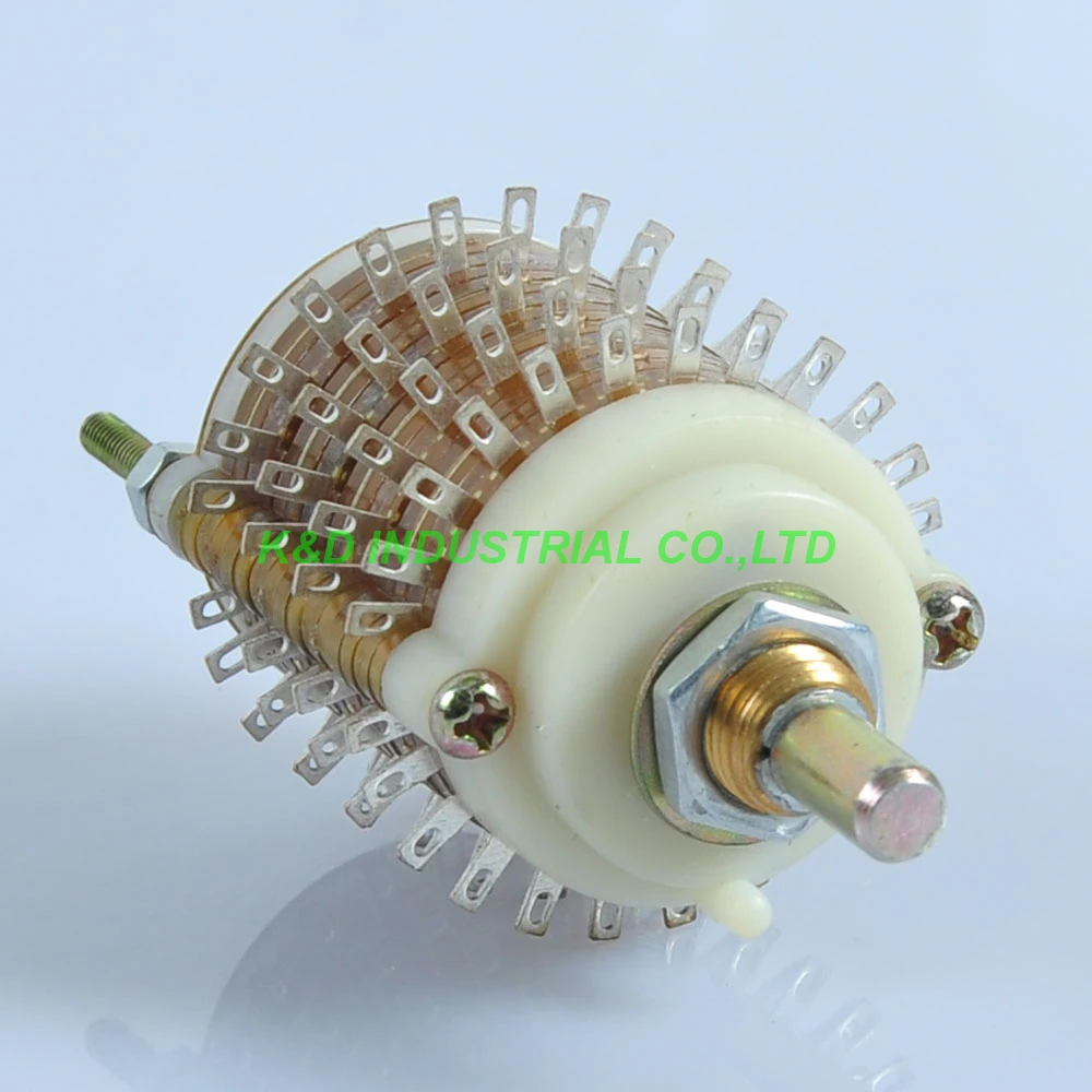 1 шт. 4P 24 Шаг поворотный переключатель аттенюатор громкость Управление для Электрогитары Запчасти