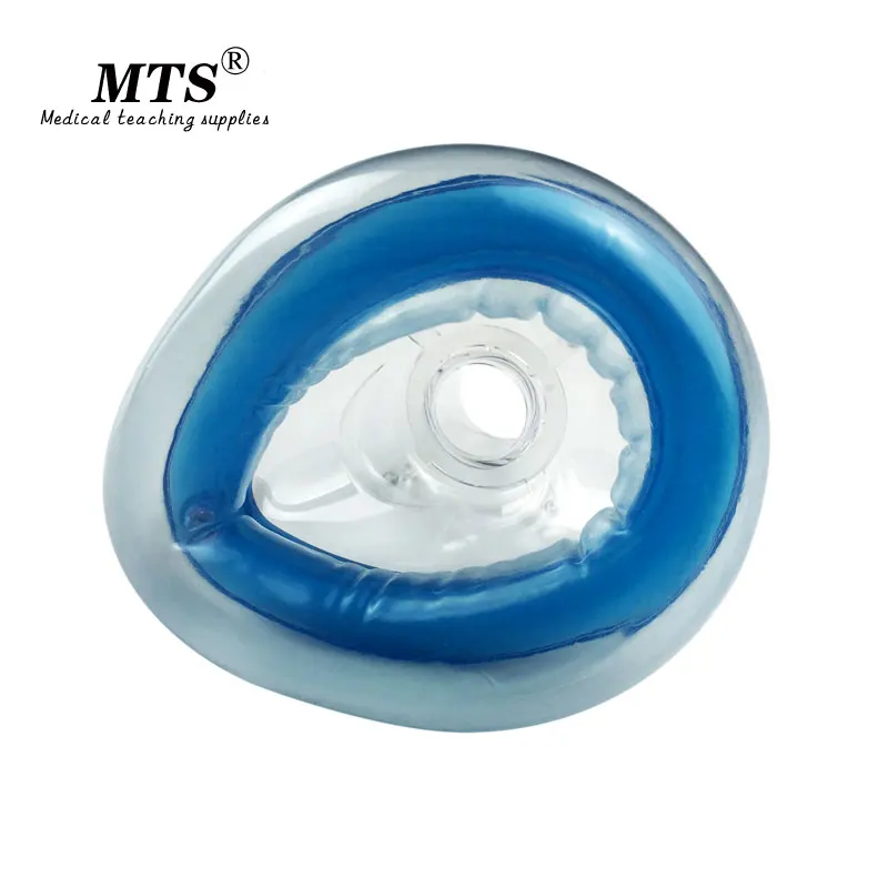 MTS Medical Disposable PVC Breathing Anesthesia Mask With One-way Valve for Hospital 1pcs