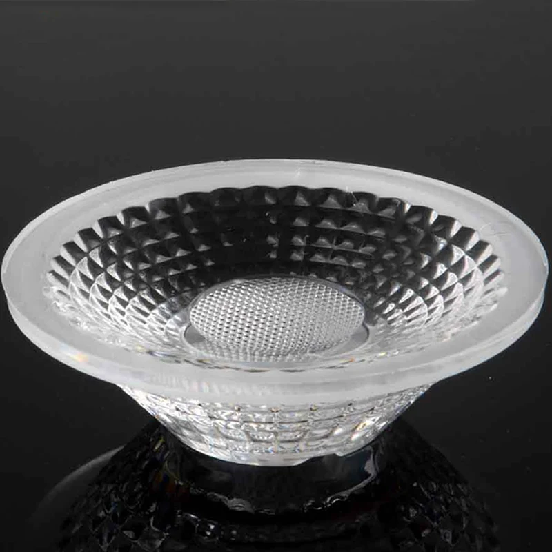 Diameter 70 mm Dikte 22 mm 30 graden halogeenlampen PMMA COB LED-lens