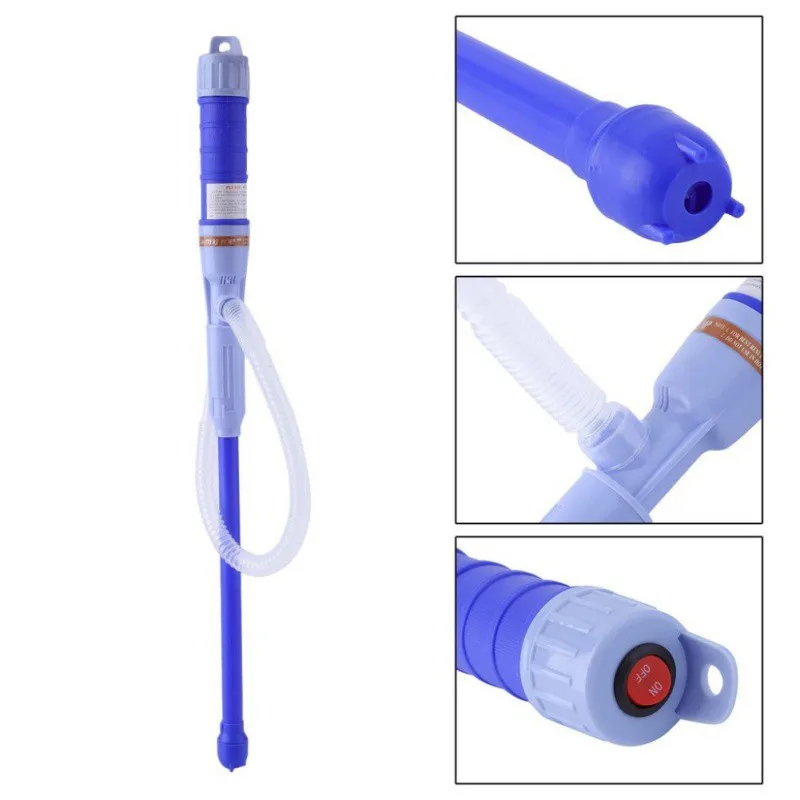 Dropshipping Handheld Pump Battery Operated Liquid Transfer Water Gas Tools Petrol Fuel Portable Car Siphon Hose Outdoor Car Aut