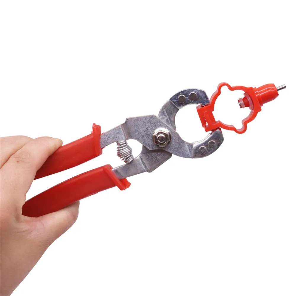 Water Pipe Plier Nipple Drinker Installation Attaching Chicken Rabbit Goose Quail Pigeon Fountain Farm Incubatorio Tools 1 Pcs