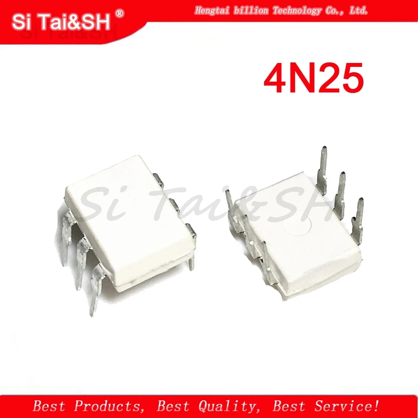 10 قطعة 4N38 4N37 4N36 4N35 4N33 4N32 4N27 4N28 4N25 4N26 DIP-6 IC Optocoupler EL4N25 EL4N35