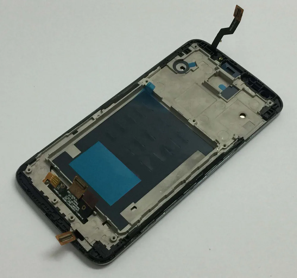 For LG Optimus G2 D800 D802 D805 LCD Display Screen Matrix Module and Touch Screen Sensor Digitizer Assembly with Frame