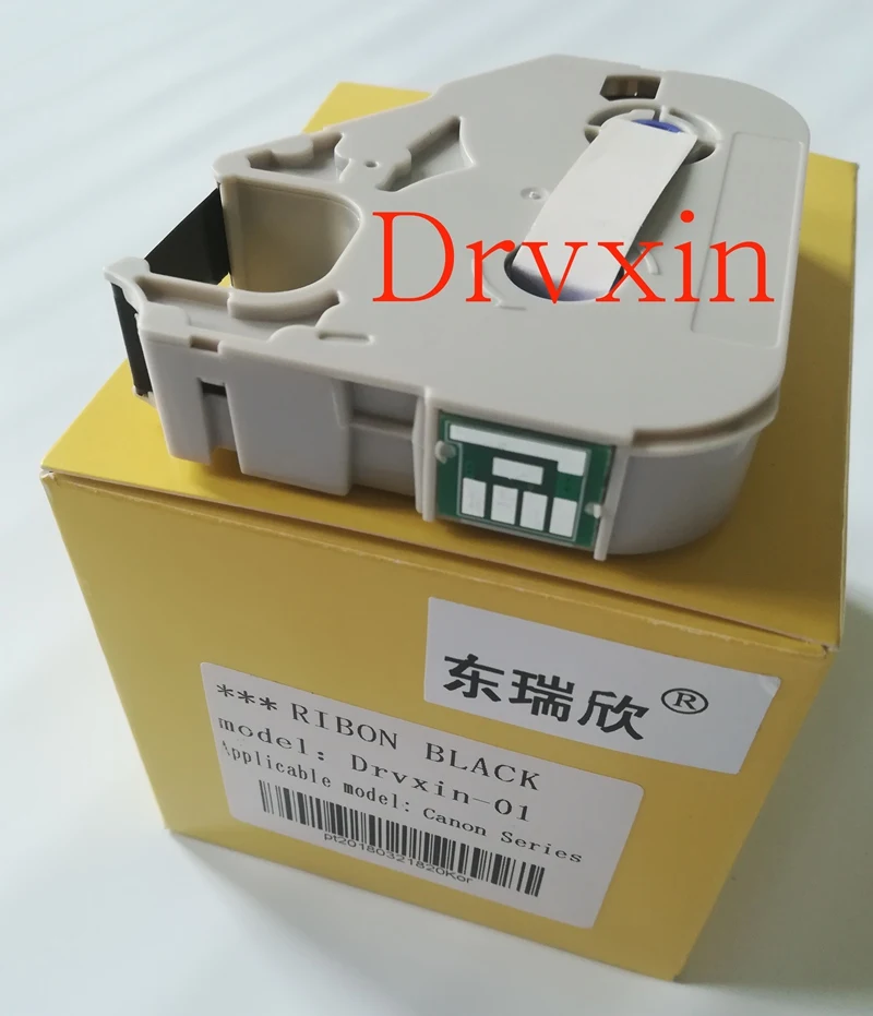 Ink Ribbon Cassette Mk-rs100b 3604B001 compatible Ink cartridges black For Electronic Lettering Machine mk1500,mk2500,mk2100