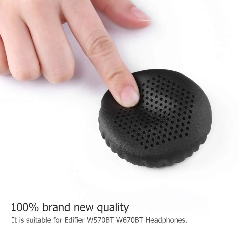 Almohadillas de repuesto para auriculares Edifier W570BT W670BT, alta calidad, 1 par