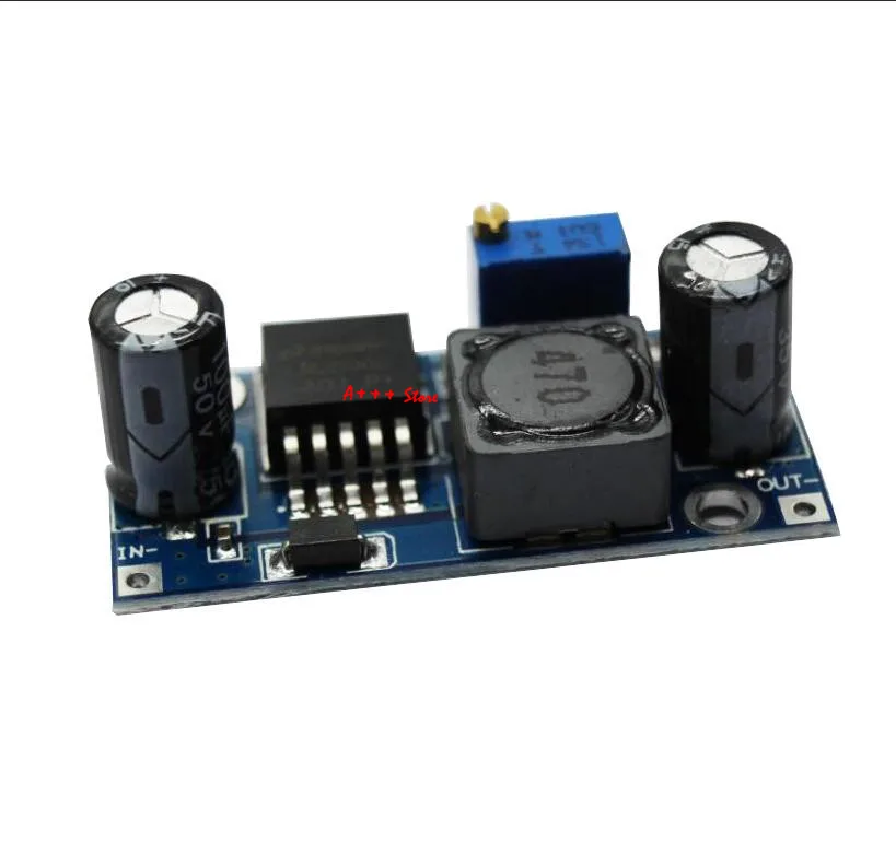 100pcs LM2596 LM2596S ADJ Power supply module DC-DC Step-down module adjustable Voltage regulator 3A