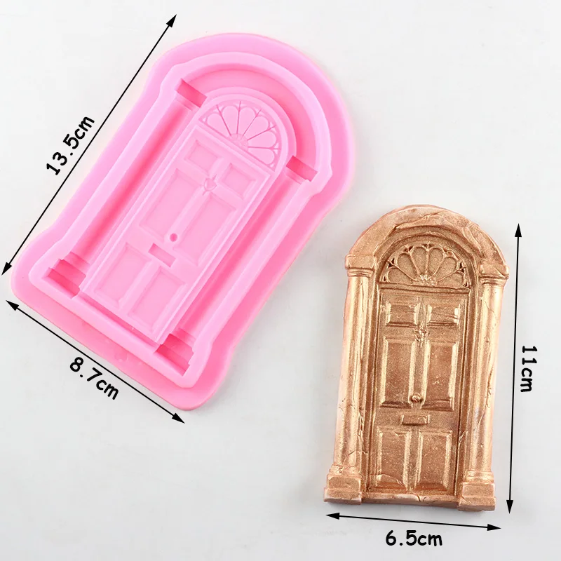 Christmas Silicone Mold for Fondant Cake Decorating Tools Door Deer Christmas Tree Snowman Chocolate Biscuits Candy Cupcake Mold