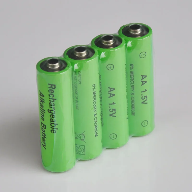 4PCS/lot 1.5V 3000mah AA Battery alkaline Rechargeable Battery 2100mah 1.5V AAA Battery for Flashlight rechargeable Battery