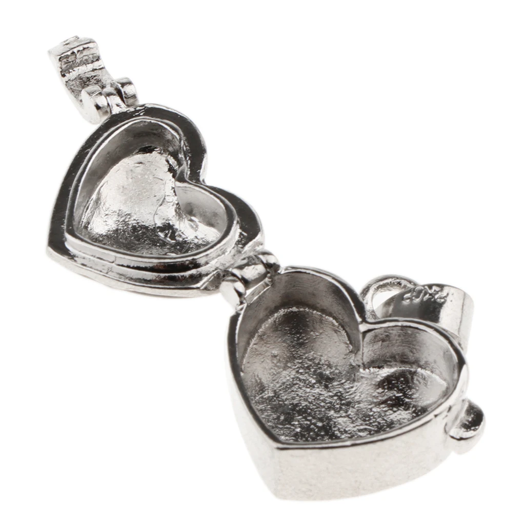 Enamel Cremation Jewelry Love Heart Urn Ash Keepsake Memorial Mini Cremation Wish Pendant fit Necklace Pendant Jewelry Gifts