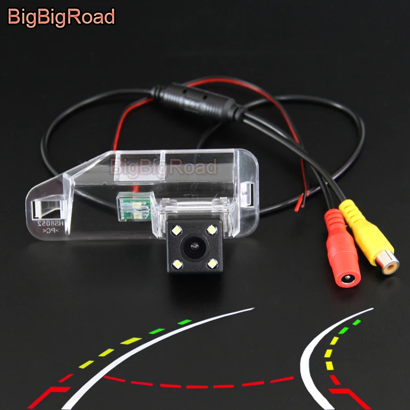 BigBigRoad Car Intelligent Dynamic Tracks RearView Camera For Lexus RX270 RX 270 2013 2014 2015 ES350 ES240 ES 350 240 2006-2012