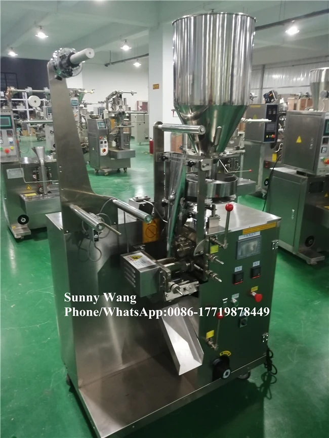 Automatic Inner And Outer Bags Packing Vertical Filling Plastic Tea Bag Packing Machine