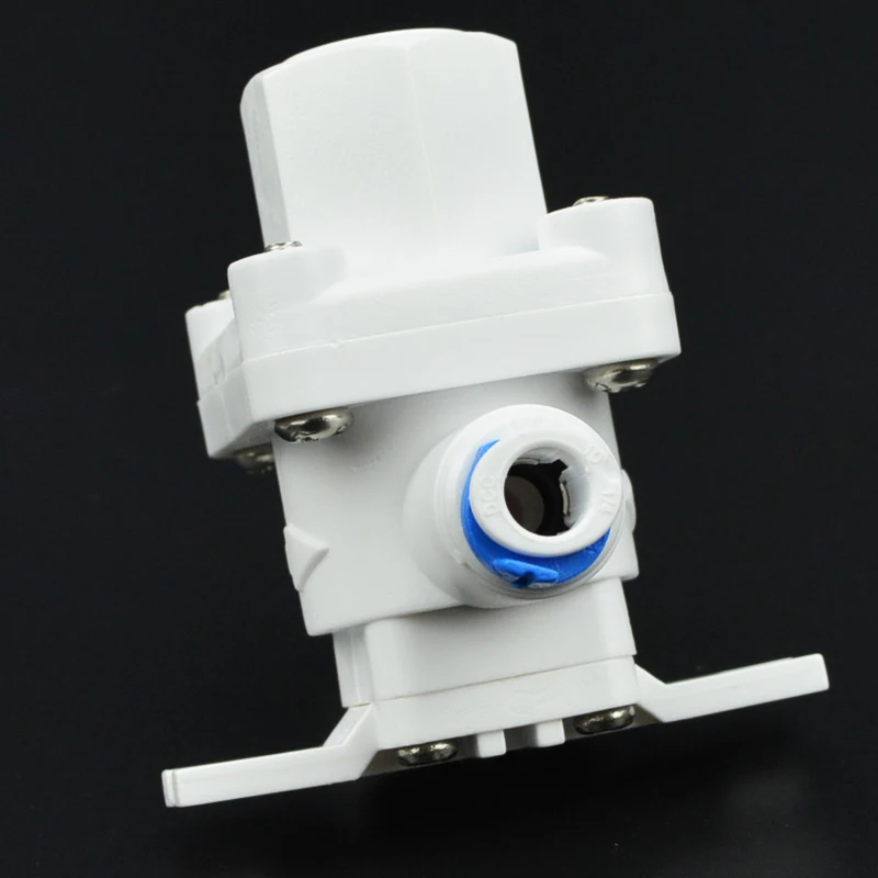 ATWFS Pressure Regulator RO Water Purifier Parts Water Pressure Switch 1/4\'\' Connection Regulator Valve Reducing Pressure Valve