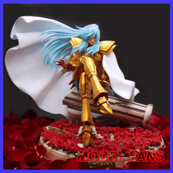 

MODEL FANS INSTOCK Saint Seiya gold Saint 27cm THE LOST CANVAS Pisces Albafica / Arubafika GK resin statue figure for Collection