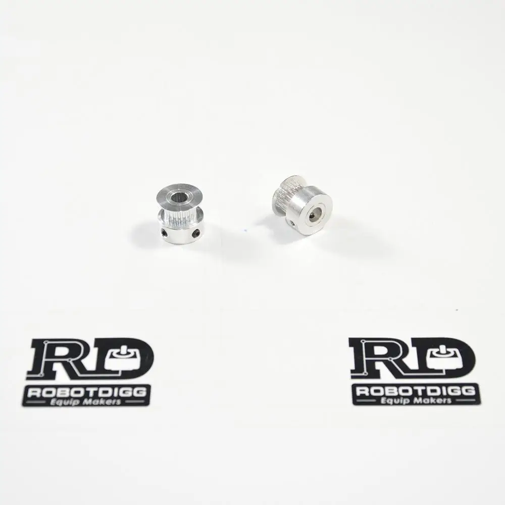 

Шкив ГРМ GT2, 20 зубьев, диаметр 6,35 мм для ремней шириной 6 мм